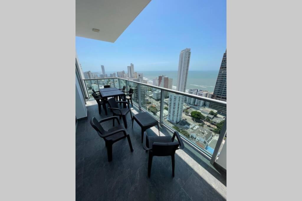 Infinitum Bocagrande-Piso 26-Apartamento Nuevo Cartagena エクステリア 写真