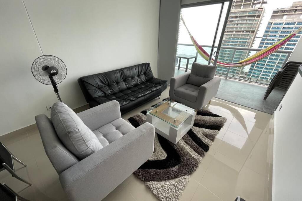 Infinitum Bocagrande-Piso 26-Apartamento Nuevo Cartagena エクステリア 写真